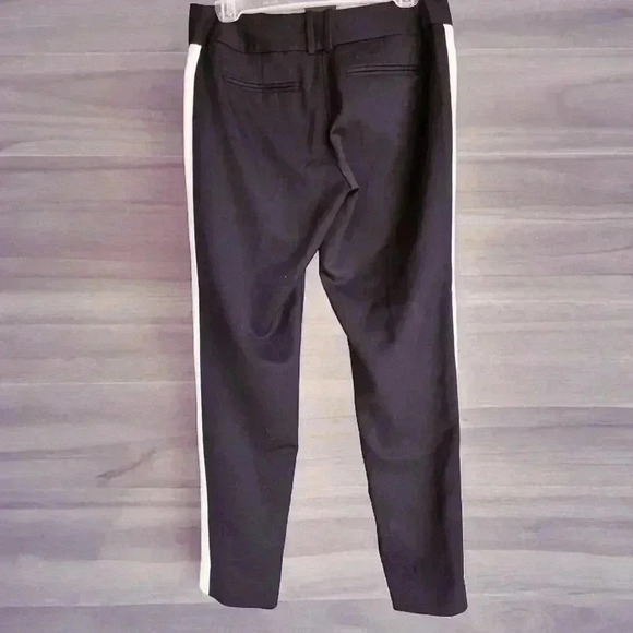 Women’s Pants Slacks Black White Side Stripe The Limited Cassidy Fit Size 4 Y2K - Picture 1 of 10